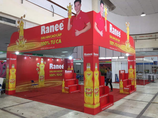 Gian hàng dầu cá Ranee - Triển lãm Food &amp; Hotel Hanoi 2018