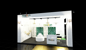 Gian hàng đèn Heesun - Triển lãm Vietbuild Hà Nội 2018