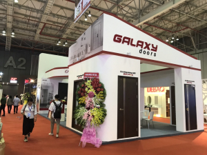 THIẾT KẾ VÀ THI CÔNG GIAN HÀNG GALAXY 2018-2019